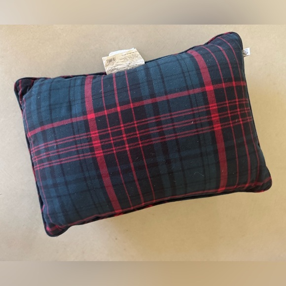 Hearth & Hand navy and Red Plaid Holiday Pillows - Picture 5 of 6